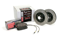 Load image into Gallery viewer, Stoptech 978.33010F FITS:Sport Axle Pack, Drilled & Slotted, Front Brake Rotors Slot & Drilled