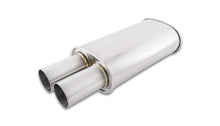 Load image into Gallery viewer, Vibrant 1095 FITS: Streetpower Oval Muffler w/3.00in Round Straight Cut Tip (3.00in Inlet) Muffler