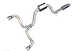 AWE Tuning 3015-32046 FITS: VW MK7 GTI Touring Edition Exhaust Chrome Silver Tips Catback