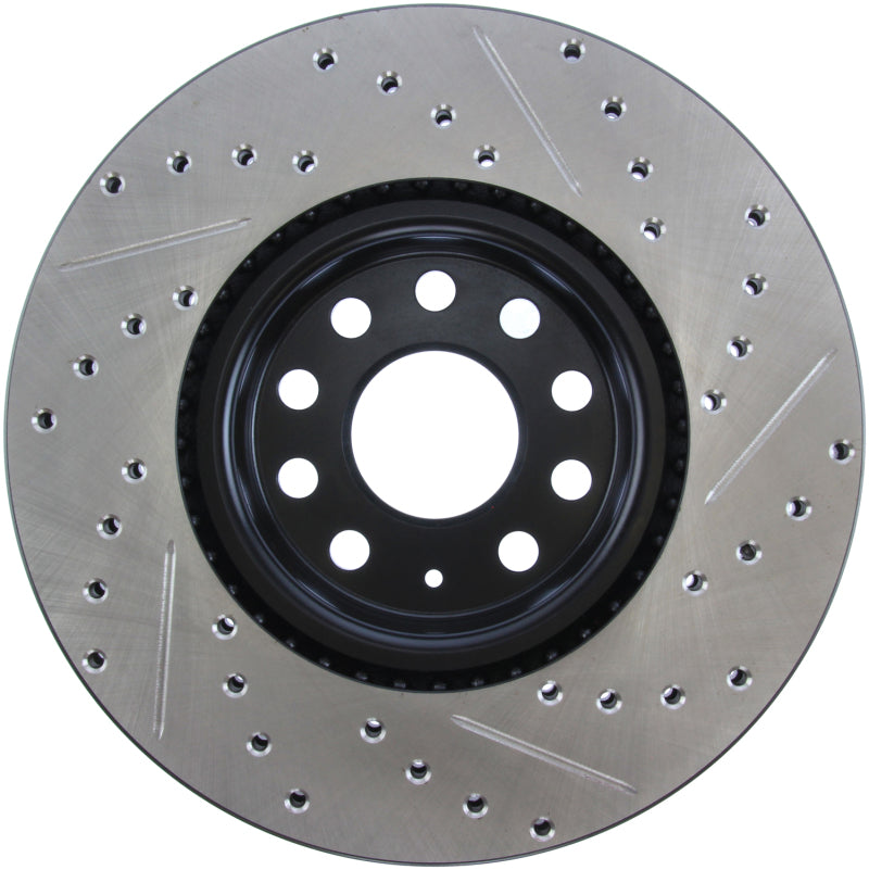 Stoptech 127.33098R FITS:StopTech Slotted & Drilled Sport Brake Rotor Brake Rotors Slot & Drilled