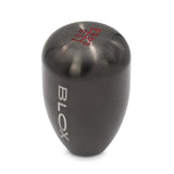 BLOX Racing BXAC-00210-6 FITS: 6-Speed Billet Shift Knob Gun Metal 12x1.25mm Shift Knobs