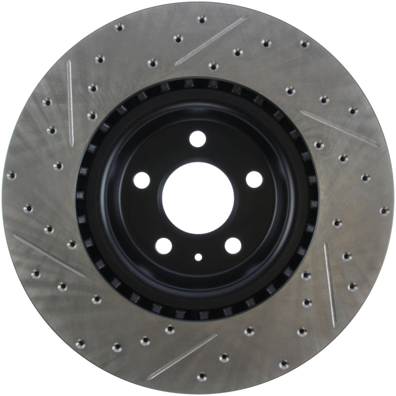 Stoptech 127.33138L FITS:StopTech Slotted & Drilled Sport Brake Rotor Brake Rotors Slot & Drilled