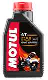 Motul 104091 FITS: 1L 7100 4-Stroke Engine Oil 10W40 4T Motor Oils