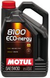 Motul 102898 FITS: 5L Synthetic Engine Oil 8100 5W30 ECO-NERGY Ford 913C Motor Oils