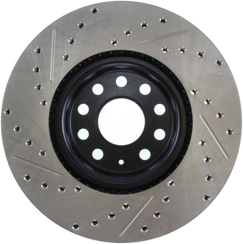 Stoptech 127.33098L FITS:StopTech Slotted & Drilled Sport Brake Rotor Brake Rotors Slot & Drilled