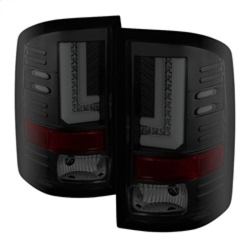 SPYDER 5080707 FITS: GMC Sierra 14-16 LED Tail Lights Black Smoke ALT-YD-GS14-LBLED-BSM Tail Lights