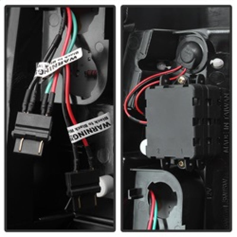 SPYDER 5081902 FITS: Chevy Silverado 1500/2500 03-06 Version 2 LED Tail Lights Chrome ALT-YD-CS03V2-LED-C Tail Lights