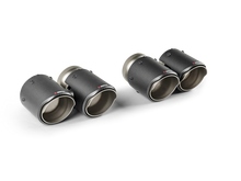 Load image into Gallery viewer, Akrapovic TP-CT/78 FITS: 2024+ BMW M5 (G90,G99) Round Carbon Fiber Tail Pipe Set Tips