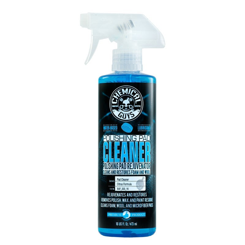 Chemical Guys BUF_333_16 FITS: Foam & Wool Citrus Based Pad Cleaner 16oz Pads & Sponges