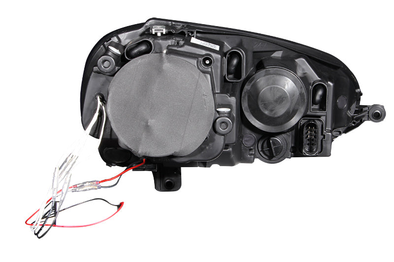 ANZO 121345 FITS: 2006-2009 Volkswagen Rabbit Projector Headlights w/ Halo Black (CCFL) Headlights
