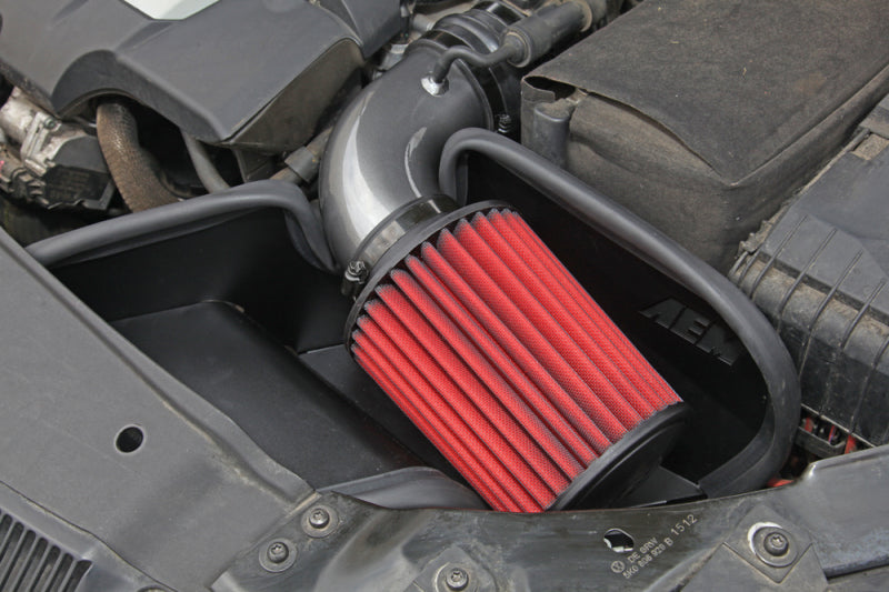 AEM Induction 21-763C FITS: -AEM 11-14 Volkswagen Jetta 2.0L L4 Cold Air Intake System Gunmetal Gray Cold Air Intakes