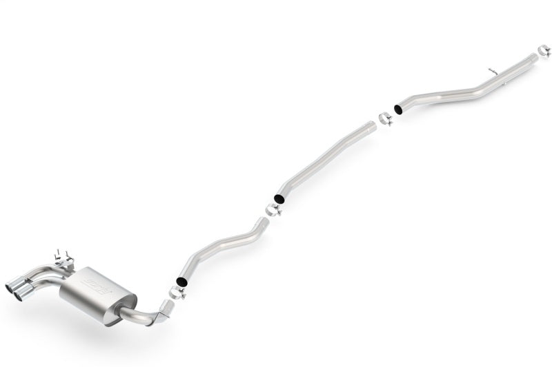 Borla 140509 FITS: 12-15 BMW 328i Sedan 2.0L AT/MT RWD Dual Left Rear Exit Catback Exhaust Catback