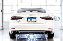 Load image into Gallery viewer, AWE Tuning 3010-43048 FITS: Audi B9 S4 Track Edition Exhaust Non-Resonated (Black 102mm Tips) Catback