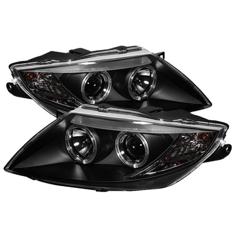 SPYDER 5029072 FITS: BMW Z4 03-08 Projector Headlights Halogen Model Only LED Halo Black PRO-YD-BMWZ403-HL-BK Headlights