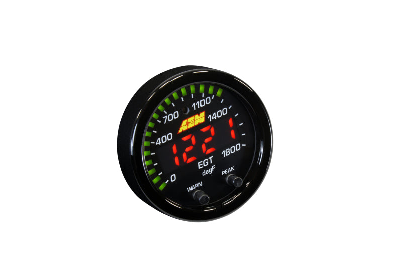 AEM 30-0305 FITS: X-Series EGT 0-1800F Gauge Gauges