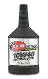 Red Line 42404 FITS: 10W40 Motorcycle Oil Quart Motor Oils