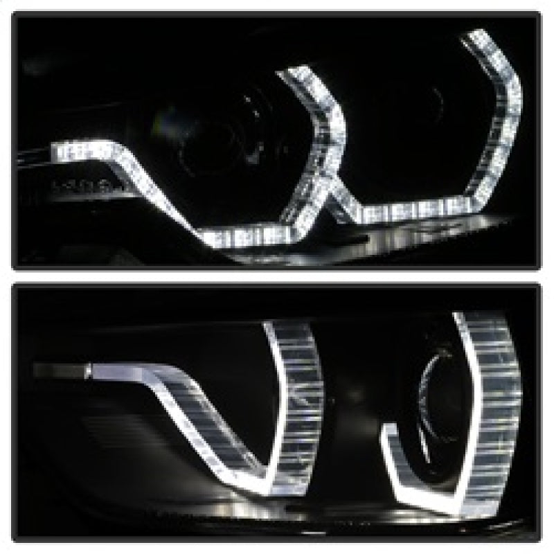 SPYDER 5085047 FITS: 12-14 BMW F30 3 Series 4DR Projector Headlights LED DRL Blk Smoke PRO-YD-BMWF3012-DRL-BSM Headlights