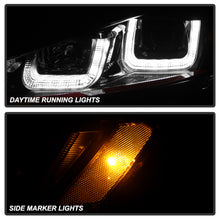 Load image into Gallery viewer, SPYDER 5080592 FITS: Volkswagen Golf VII 14-16 Projector Headlights DRL LED Red Stripe Blk PRO-YD-VG15-RED-DRL-BK Headlights