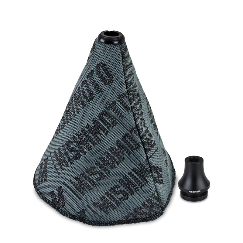 Mishimoto MMB-RECO-BK FITS: Shift Knobs FITS: Shift Boot Cover + Retainer/Adapter Bundle M12x1.25 Black Shift Knobs