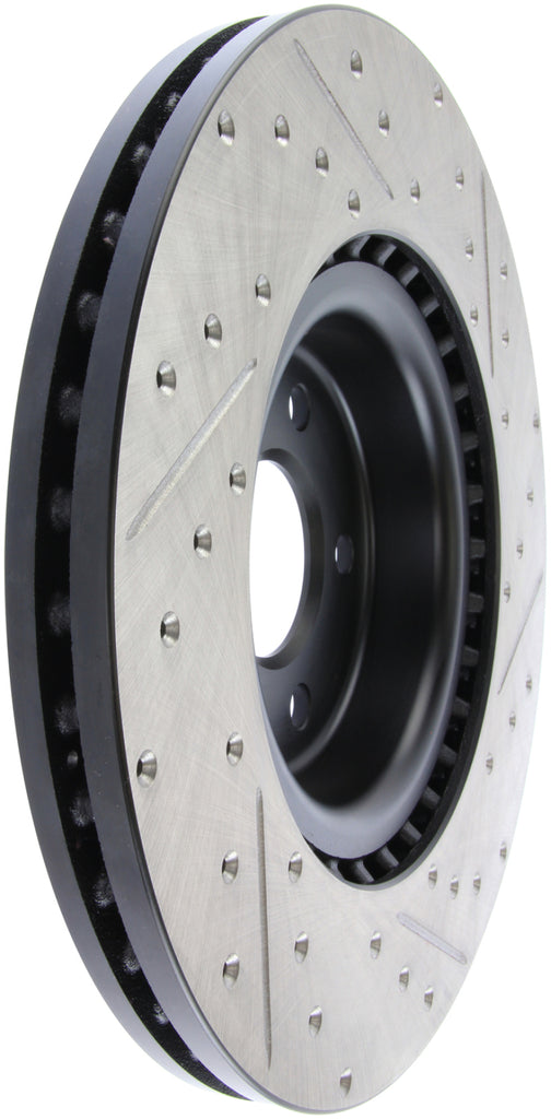 Stoptech 127.33138R FITS:StopTech Slotted & Drilled Sport Brake Rotor Brake Rotors Slot & Drilled