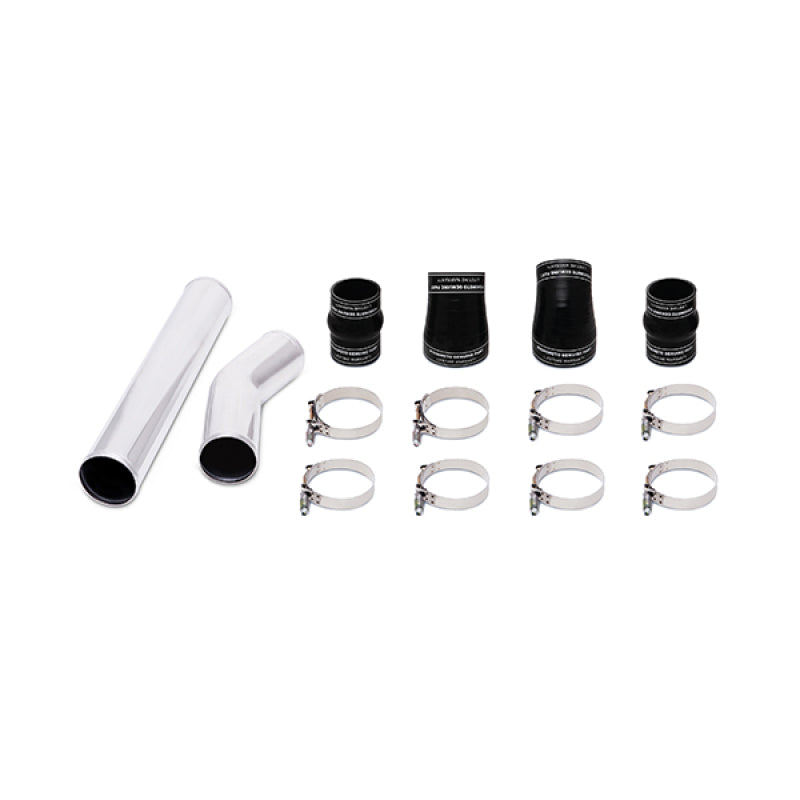Mishimoto MMICP-RAM-94BK FITS: Silicone Couplers & Hoses FITS: 94-00 Dodge Ram 2500 5.9L Cummins Aluminum Intercooler Pipe Kit Black Silicone Couplers & Hoses