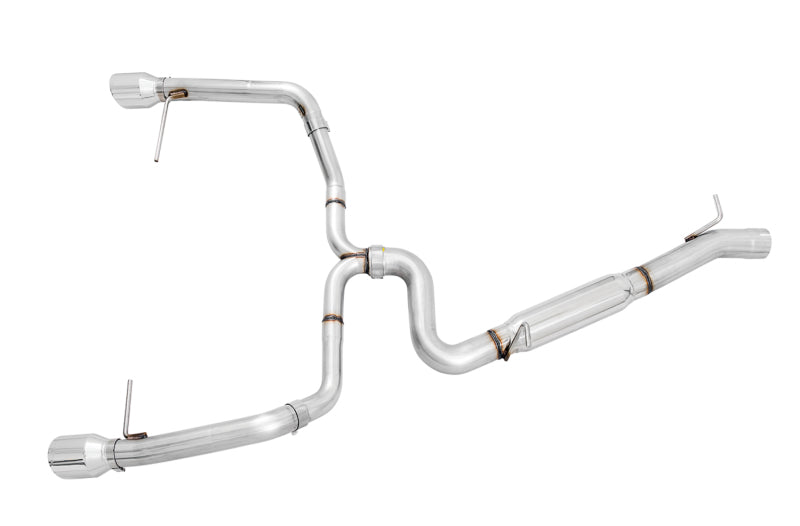 AWE Tuning 3020-32044 FITS: VW MK7 Golf Alltrack/Sportwagen 4Motion Track Edition Exhaust Polished Silver Tips Catback