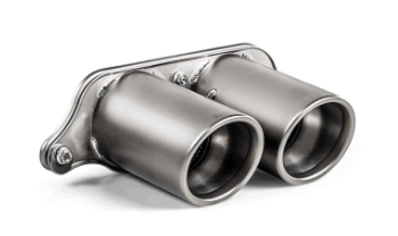 Akrapovic TP-T/S/17 FITS: 2018 Porsche 911 GT3 (991.2) Tail Pipe Set (Titanium) Tips