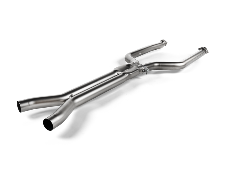 Akrapovic E-BM/T/15 FITS: 2024+ BMW X5M/X6M (Face Lift) Evolution Link Pipe Set (Titanium) Connecting Pipes
