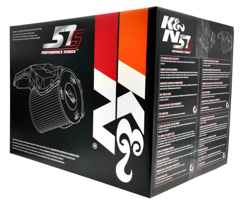 K&N Engineering 57S-9506 FITS:K&N Performance Intake Kit 2018 Volkswagen Golf Sportsvan 1.2L Cold Air Intakes