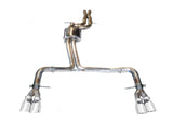 AWE Tuning 3020-42026 FITS: Audi B8.5 S4 3.0T Track Edition Exhaust Chrome Silver Tips (102mm) Catback