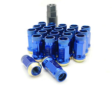 Load image into Gallery viewer, Wheel Mate 32935U FITS: Muteki SR45R Lug Nut Kit 12x1.25 Blue Lug Nuts