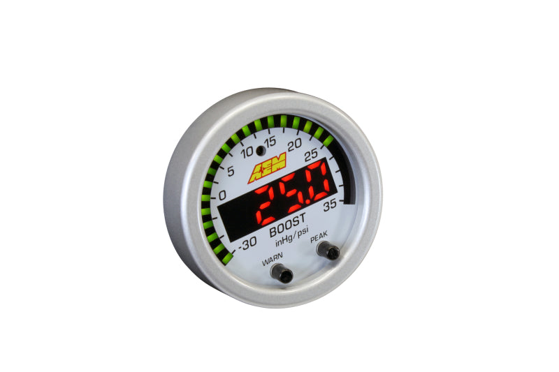 AEM 30-0306 FITS: X-Series Boost Pressure -30inHg 35psi Gauge Gauges