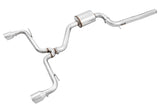 AWE Tuning 3020-32042 FITS: Volkswagen GTI MK7.5 2.0T Track Edition Exhaust w/Chrome Silver Tips 102mm Catback