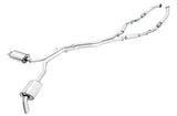 AWE Tuning 3020-31022 FITS: Audi B9 SQ5 Non-Resonated Touring Edition Cat-Back Exhaust No Tips (Turn Downs) Catback