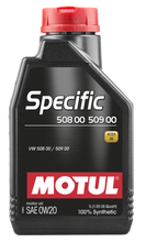 Load image into Gallery viewer, Motul 107385 FITS: 1L OEM Synthetic Engine Oil SPECIFIC 508 00 509 00 0W20 Motor Oils