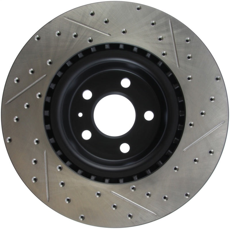 Stoptech 127.33138R FITS:StopTech Slotted & Drilled Sport Brake Rotor Brake Rotors Slot & Drilled