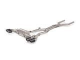 Akrapovic S-BM/T/25 FITS: 2021 BMW M8/M8 Competition (F93) Evolution Line Cat Back (Titanium) w/Carbon Tips Catback