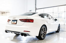 Load image into Gallery viewer, AWE Tuning 3010-43050 FITS: Audi B9 S4 Touring Edition Exhaust Non-Resonated (Black 102mm Tips) Catback