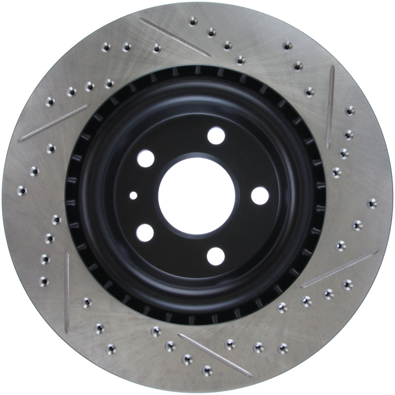 Stoptech 127.33137R FITS:StopTech Slotted & Drilled Sport Brake Rotor Brake Rotors Slot & Drilled