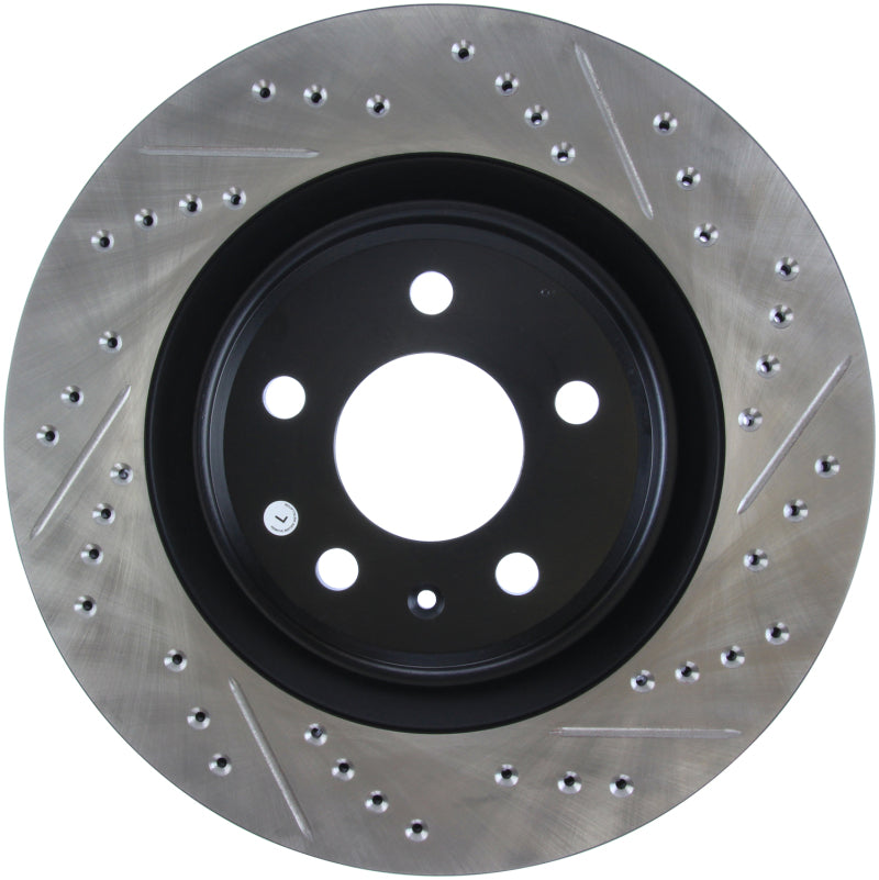 Stoptech 127.33137L FITS:StopTech Slotted & Drilled Sport Brake Rotor Brake Rotors Slot & Drilled