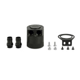 Mishimoto MMBCC-HF FITS: Universal High Flow Baffled Oil Catch Can Kit Oil Catch Cans