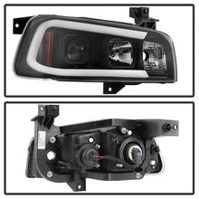 Load image into Gallery viewer, SPYDER 5085245 FITS: Dodge Charger 06-10 Projector Headlights LED Light Bar Black PRO-YD-DCH05V2-LB-BK Headlights
