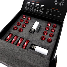 Load image into Gallery viewer, Mishimoto MMLG-15-20LRD FITS: Aluminum Locking Lug Nuts M12x1.5 20pc Set Red Lug Nuts