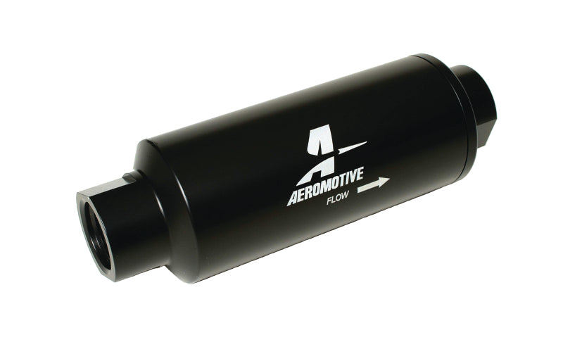 Aeromotive 12309 FITS: Marine AN-12 Fuel Filter 100 Micron SS Element Fuel Filters