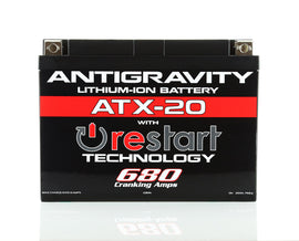 Antigravity Batteries AG-ATX20-RS FITS: Antigravity YTX20 Lithium Battery w/Re-Start Batteries