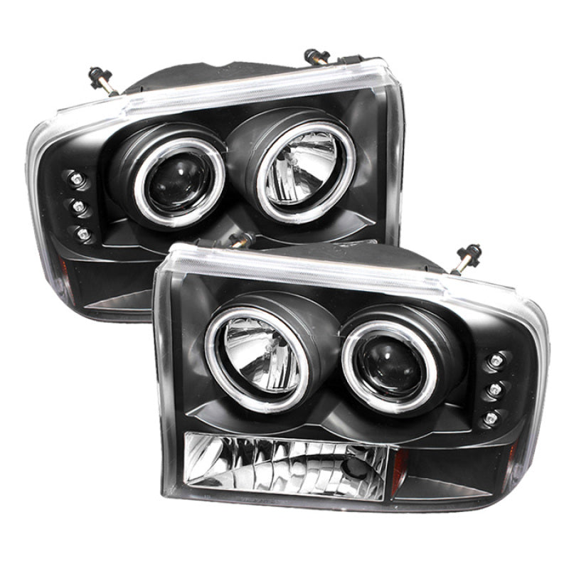 SPYDER 5010360 FITS: Ford F250 Super Duty 99-04 Projector Version 2 LED Halo LED Chrm PRO-YD-FF25099-1P-G2-C Headlights
