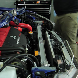 Mishimoto MMRAD-EVO-10 FITS: Radiators FITS: 08+ Mitsubishi Lancer Evo X / 8+ Lancer Ralliart Manual Aluminum Radiator Radiators