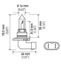 Load image into Gallery viewer, Hella LAH71070347 FITS: HB3 9005 12V 100W Xenon White XB Bulb (Pair) Driving Lights