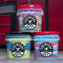 Load image into Gallery viewer, Chemical Guys ACC106 FITS: Heavy Duty Ultra Clear Detailing Bucket Wash Buckets
