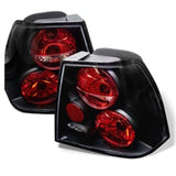 SPYDER 5008381 FITS: Volkswagen Jetta 99-04 Euro Style Tail Lights Black ALT-YD-VJ99-BK Tail Lights